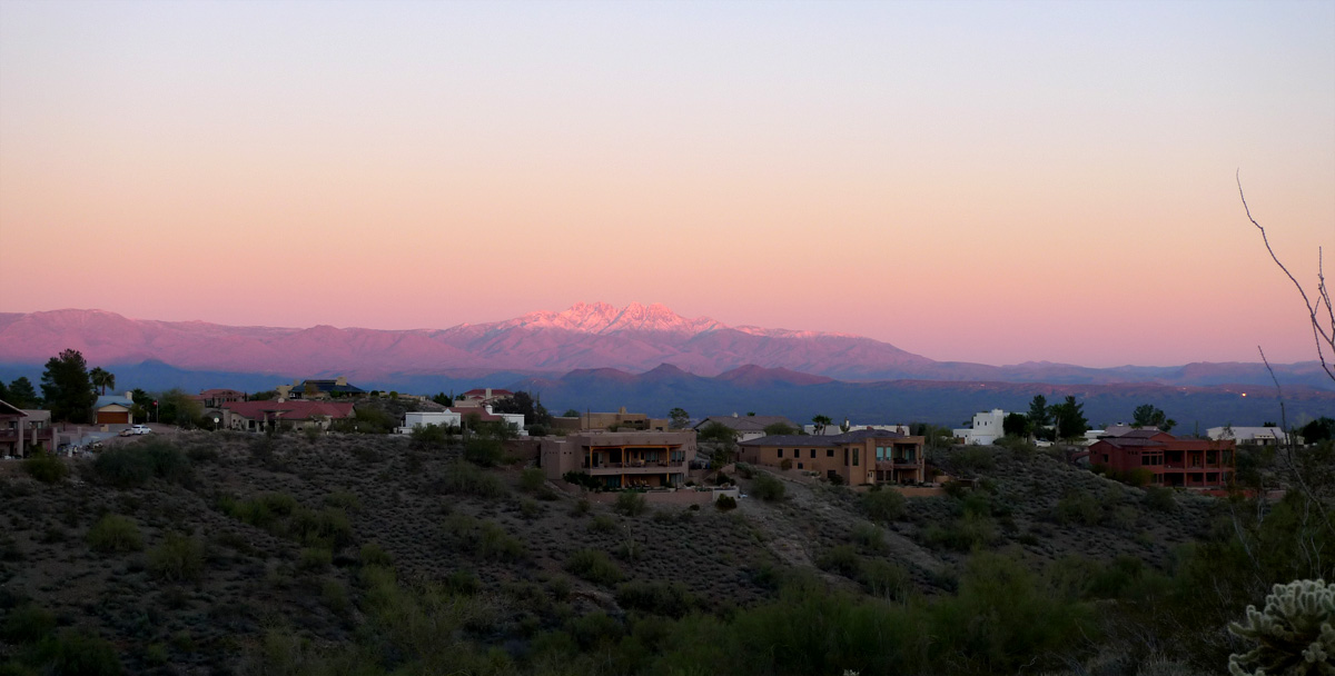 Snow in Phoenix!